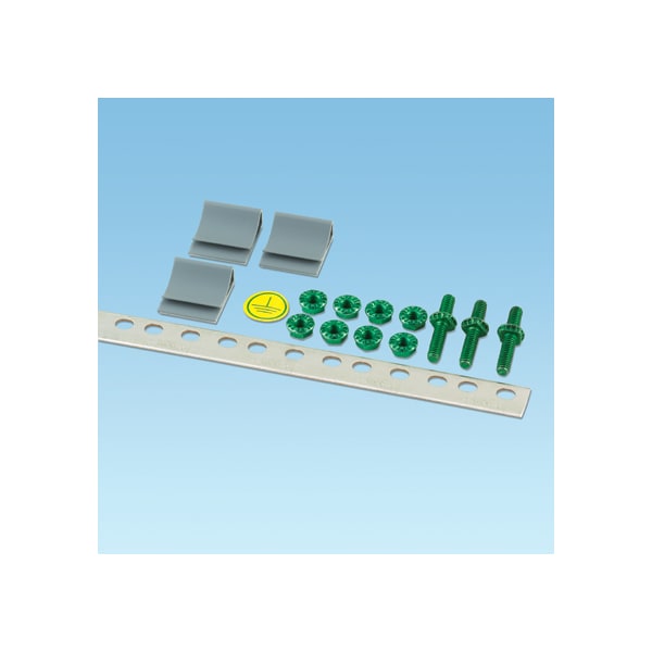Panduit Grounding Strip Kit, One, 73.45" (1.9m) Length, 42 RU, RGS134B42-1 RGS134B42-1 - main